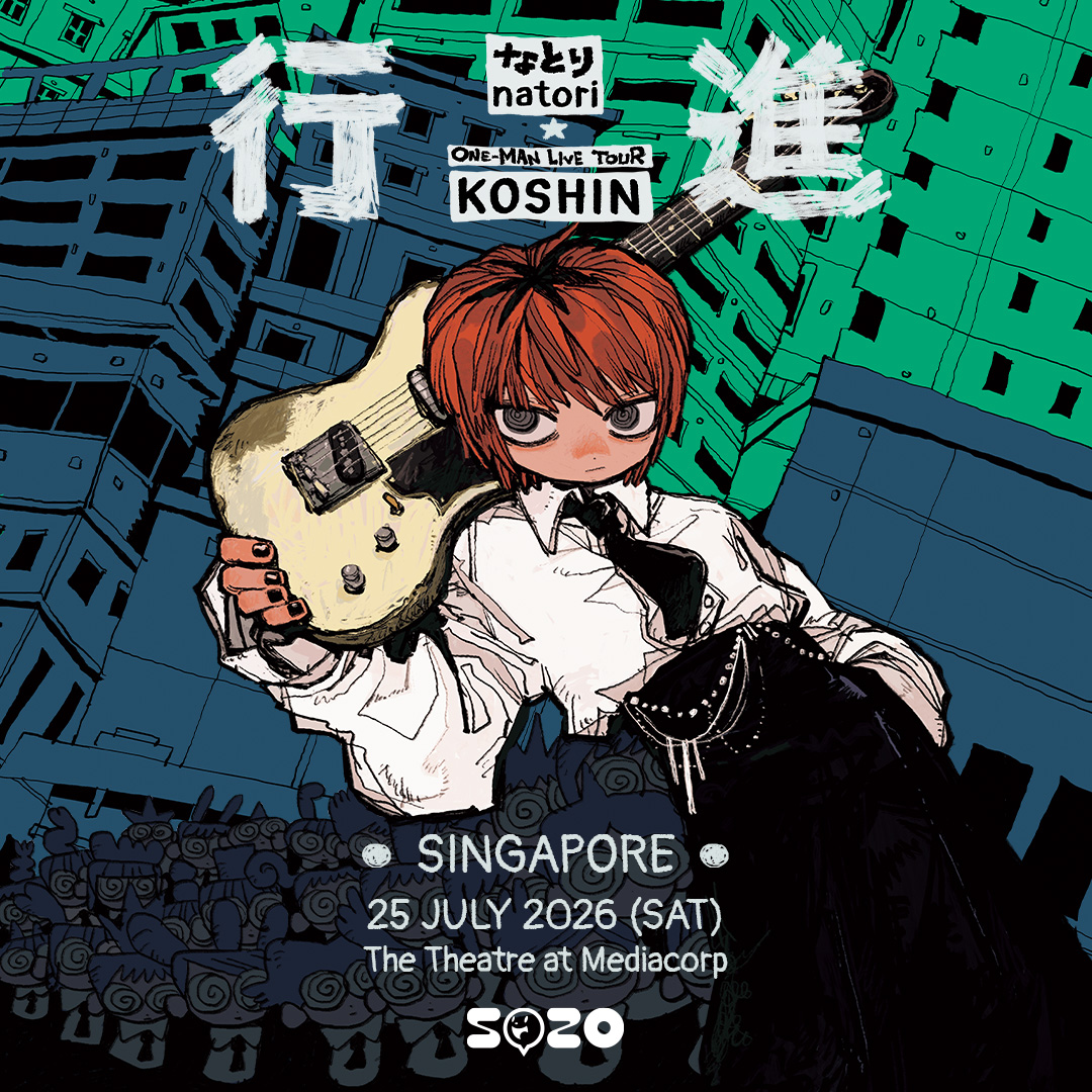 natori ONE-MAN LIVE TOUR “Koshin (March)” in Singapore - SOZO LIVE